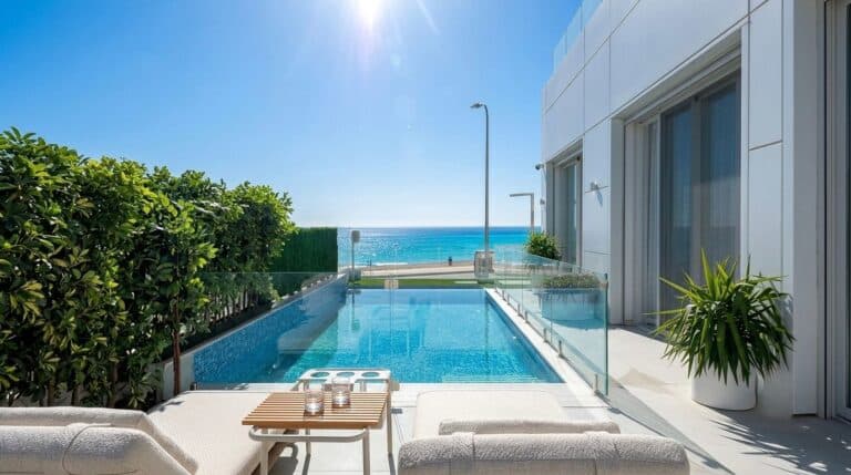 Luxury Semi-Detached Sea-Front Villa | First Line to the Ocean